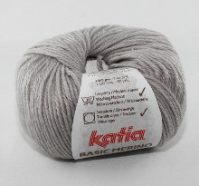 Katia Basic Merino Farbe 12 Grau