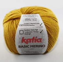 Katia Basic Merino Farbe 41 Maisgelb