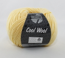 Lana Grossa Cool Wool Farbe 411 Vanilie