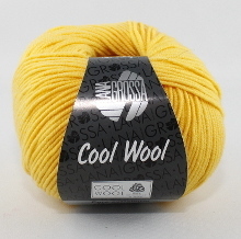 Lana Grossa Cool Wool Farbe 419 Gelb