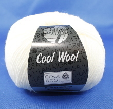 Lana Grossa Cool Wool Farbe 431 Weiß