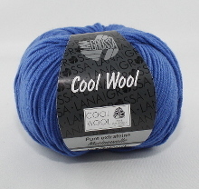 Lana Grossa Cool Wool Farbe 555 blau