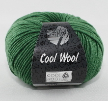 Lana Grossa Cool Wool Farbe 2017 Waldgrün