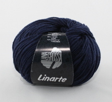 Lana Grossa Linarte Farbe 16 dunkelblau