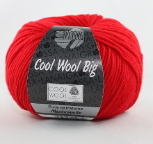 Lana Grossa Cool Wool Big Farbe 923 Rot