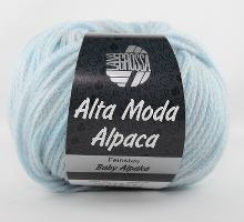 Lana Grossa Alta Moda Alpaca Farbe 47 Himmelblau