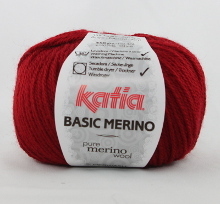Katia Basic Merino Farbe 22 rot
