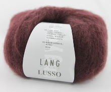 Lang Yarns Lusso Farbe 80 dunkelrot