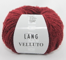 Lang Yarns Velluto Farbe 64 Weinrot