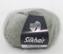 Lana Grossa Silkhair Farbe 105 Graugrün