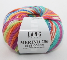 Lang Yarns Merino 200 Bébé Color Farbe 358