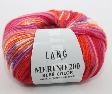 Lang Yarns Merino 200 Bébé Color Farbe 360