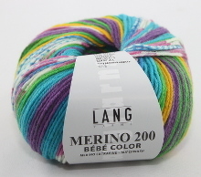 Lang Yarns Merino 200 Bébé Color Farbe 478