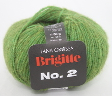 Lana Grossa BRIGITTE NO. 2 Farbe 01 grün