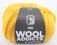 Lang Yarns Wooladdicts FIRE Farbe 11