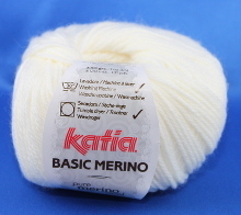 Katia Basic Merino Farbe 01 weiß