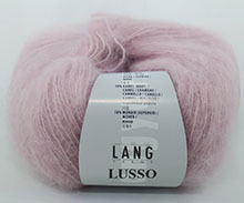 Lang Yarns Lusso Farbe 109 rosa