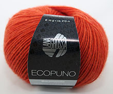 Lana Grossa Ecopuno Farbe 34 orange